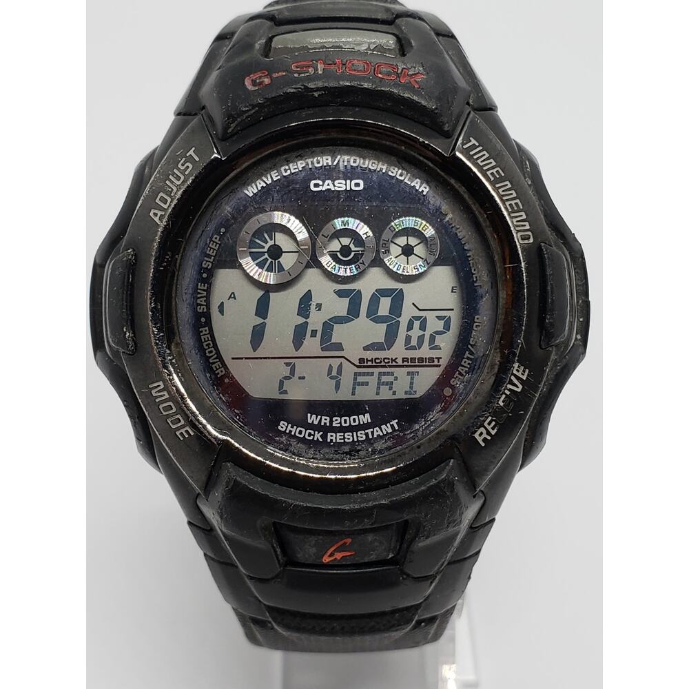 Men's Casio G Shock Watch. Digital Face. Gw-530a,201b016b Working Watch